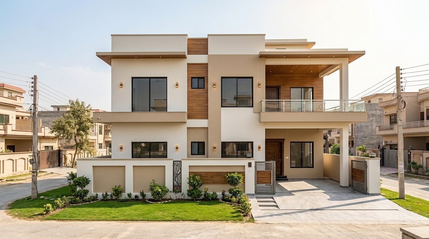 House construction budget comparison for grey structure and finishing